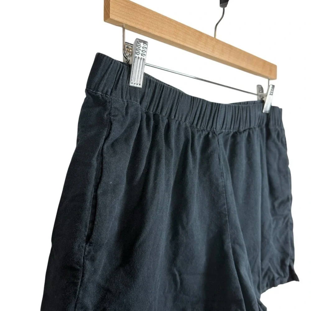 Madewell Women’s High Rise Pull On Shorts in Black Size L - Picture 11 of 14